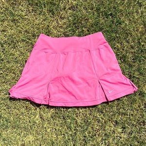 Nike Dri Fit Pink Pleated Tennis Skort/Skirt